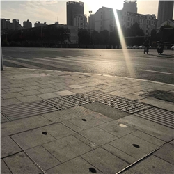 東一環(huán)仿石不銹鋼井蓋